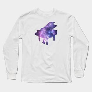 Space Piano Long Sleeve T-Shirt